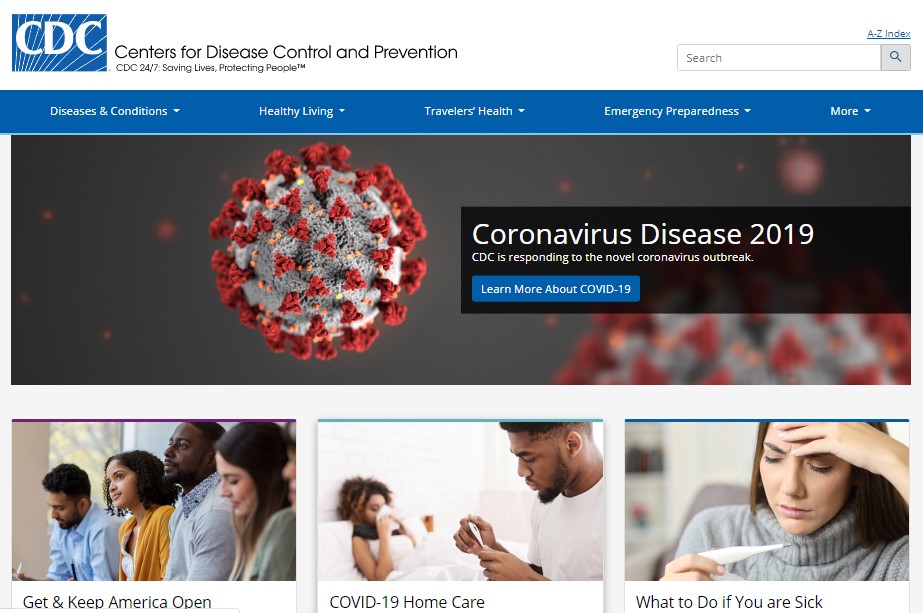 Click here to see the latest news from the CDC